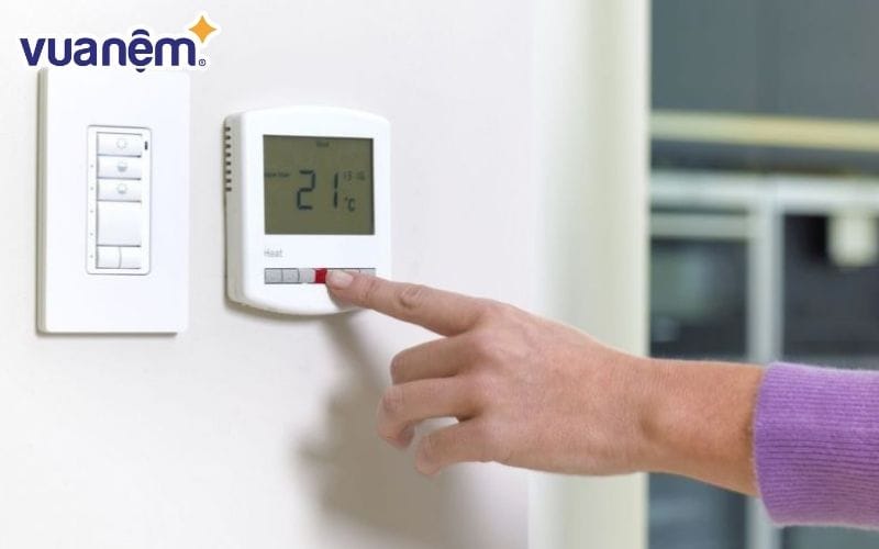 Luôn giữ nhiệt độ phòng mát mẻ