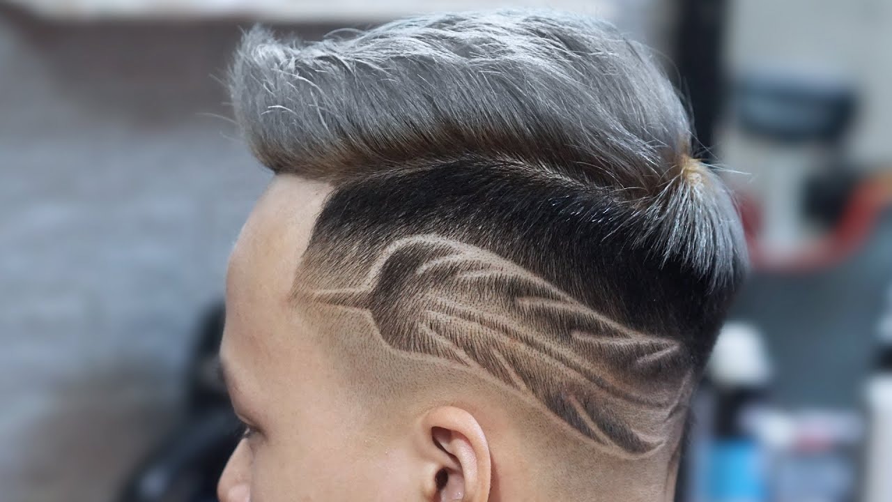 Hướng dẫn cách FADE đơn giản - kiểu tóc MOHICAN - Tóc nam đẹp 2021 - Chính  Barber. - YouTube