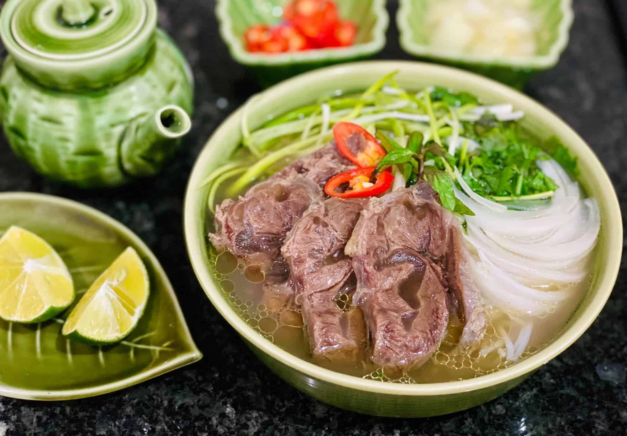 công thức nấu phở riêng