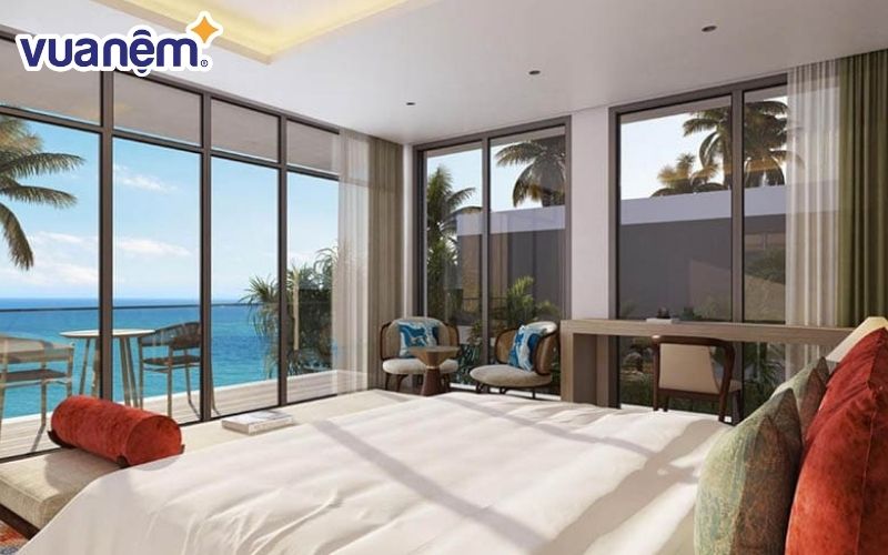 Những chiếc gối nhỏ là sự sắp xếp đầy dụng ý