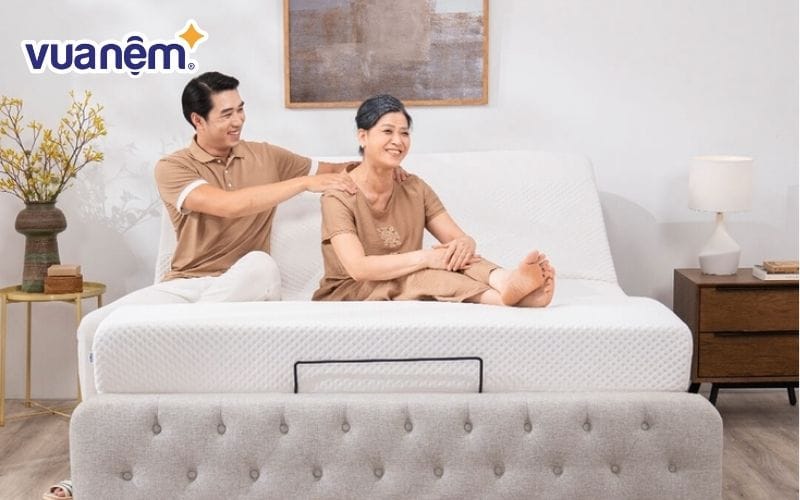 Mua giường ngủ Gò Vấp chất lượng tại Vua Nệm