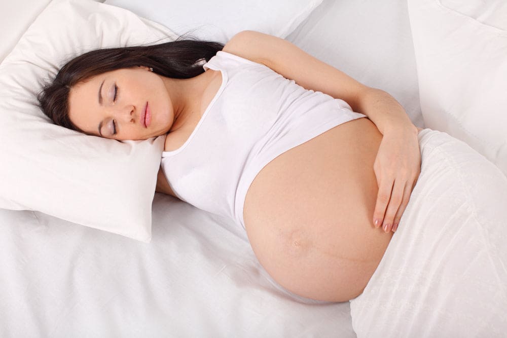 mẹ bầu ngủ đủ trong thai kỳ