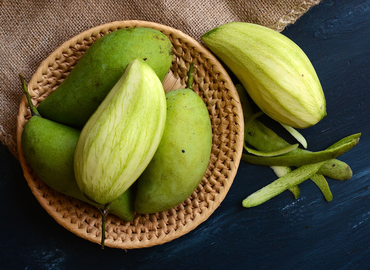 xoài xanh bao nhiêu calo