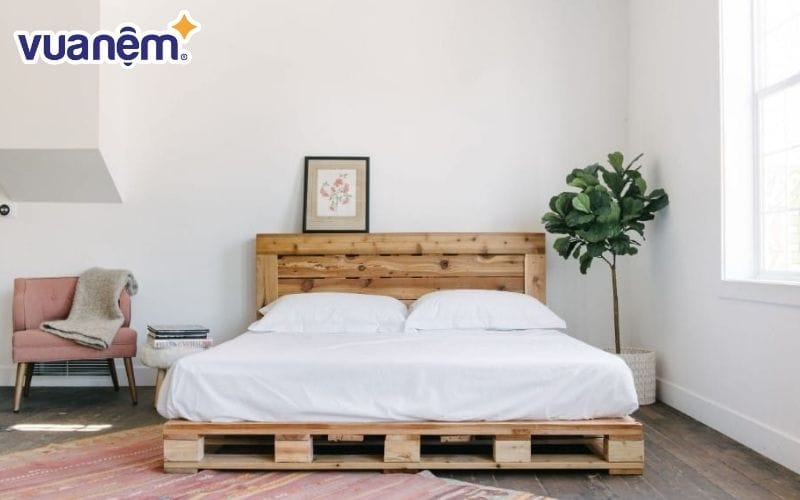 Mẫu pallet gỗ tại địa chỉ bán giường ngủ quận 5 Pallet Gỗ Phú Trang