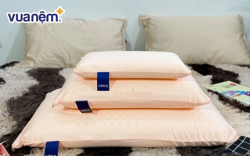 Gối cao su Liên á đa dạng về mẫu mã và hình dạng