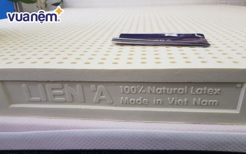 Nệm cao su thiên nhiên 100% là sản phẩm chủ lực của Liên Á