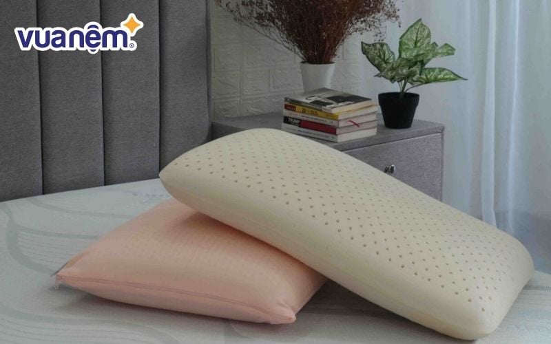 Gối cao su Liên Á nâng đỡ tốt