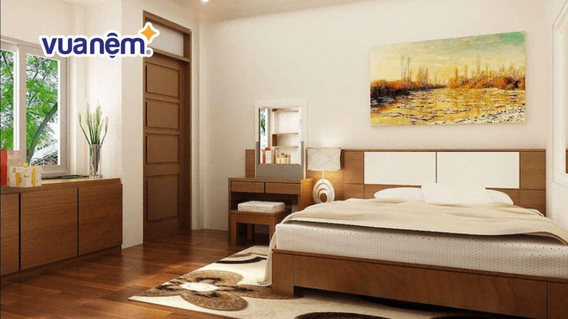 Màu sơn phòng ngủ người mệnh Thổ thu hút tài lộc, may mắn