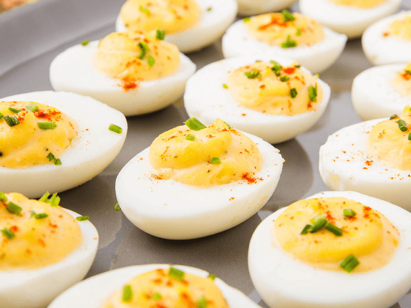 Ăn trứng tăng khả năng trao đổi chất, giúp thức ăn tiêu hóa nhanh