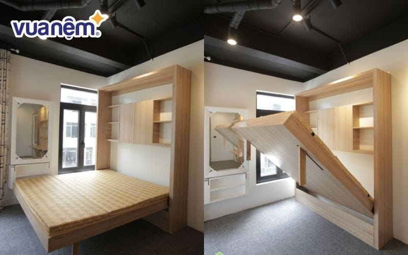 Nội thất VHome cung cấp các mẫu giường thông minh đa dụng