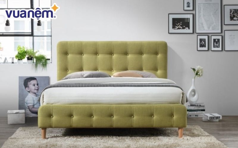 Sản phẩm giường bọc vải tại Se Sẻ