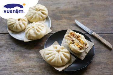 cách làm bánh bao không cần bột nở