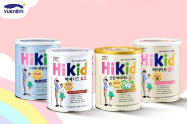 Cách pha sữa Hikid Hàn Quốc