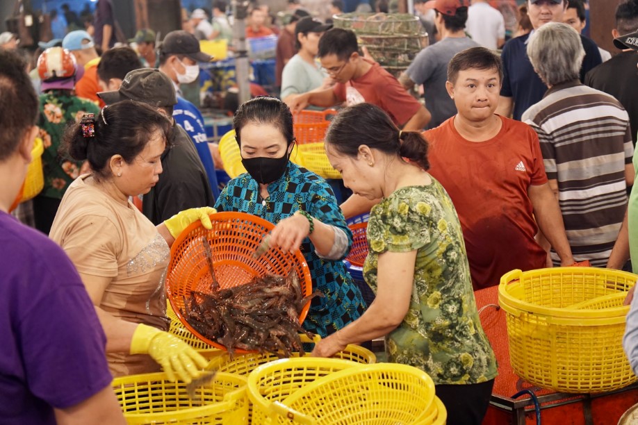 chợ đầu mối thủy hải sản bình điền