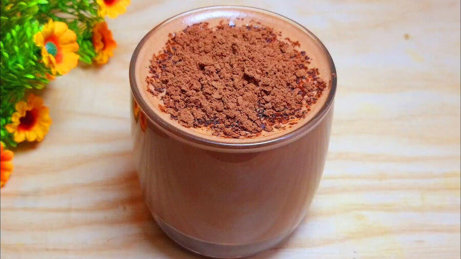 Một ly cacao nguyên chất chứa khoảng 45 calo