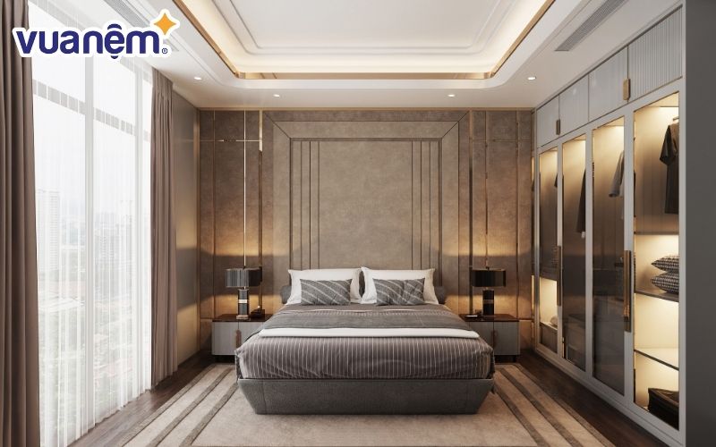 Sản phẩm giường ngủ của Minh Vương phù hợp với những không gian phòng ngủ cần sự đồng bộ, chỉn chu và có tính đầu tư lâu dài.