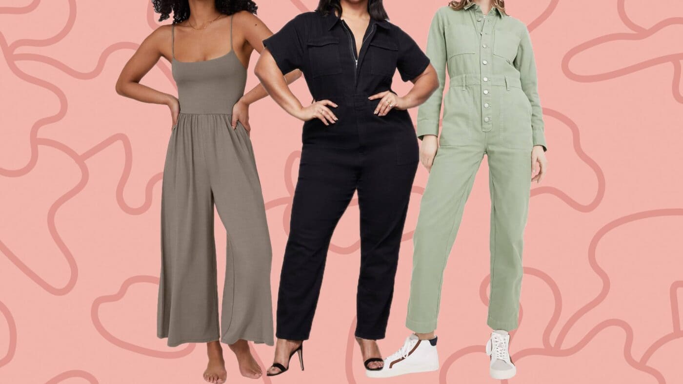 Jumpsuit ống rộng 