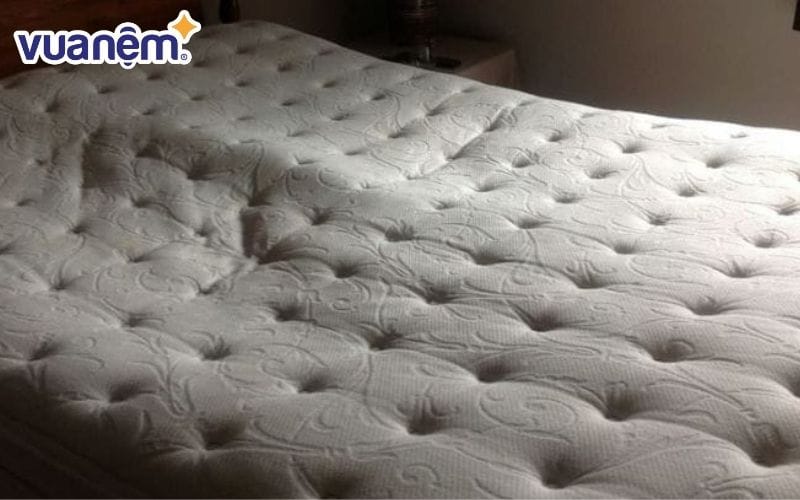 Đệm bị võng do lỗi từ nhà sản xuất sẽ được bảo hành