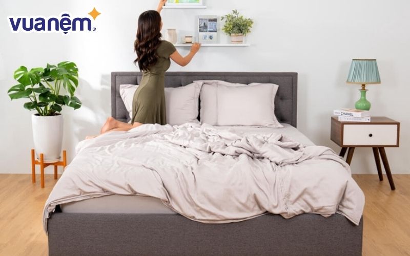 Lựa chọn độ dày hợp lý để nệm đầu giường phát huy tối đa công dụng