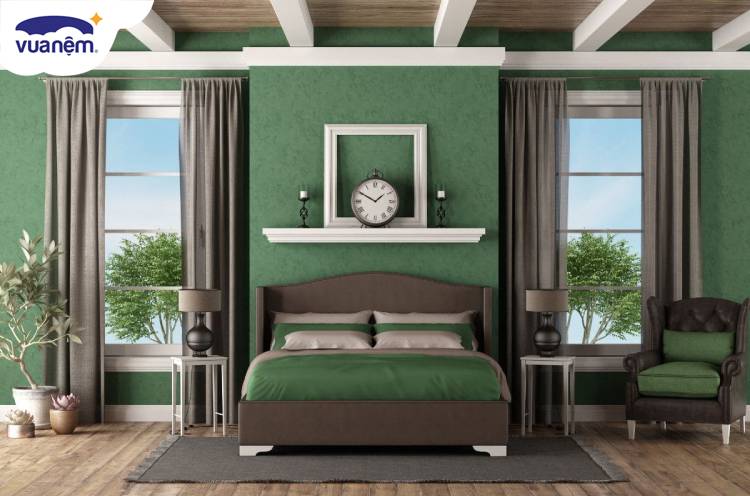 màu sơn phong ngủ người mệnh Mộc