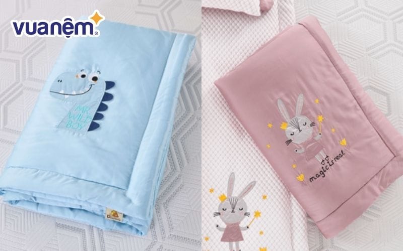 Mua chăn mền chất lượng cho bé tại Vua Nệm