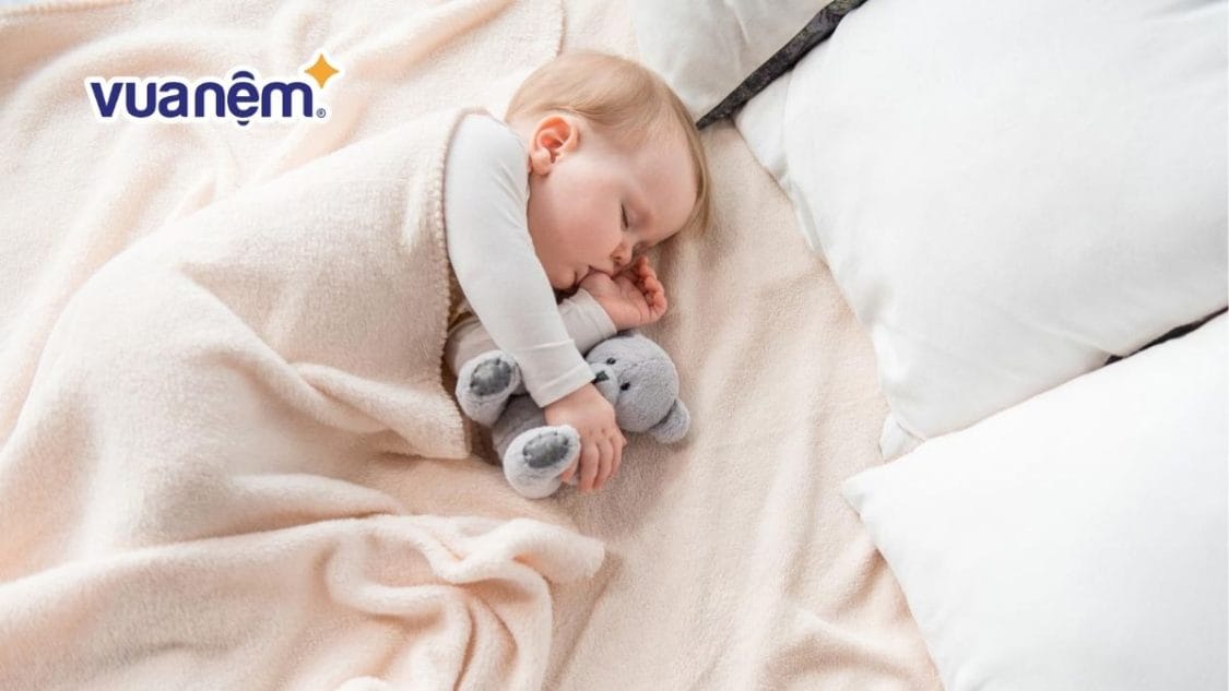 mùa hè có nên đắp chăn mền cho bé