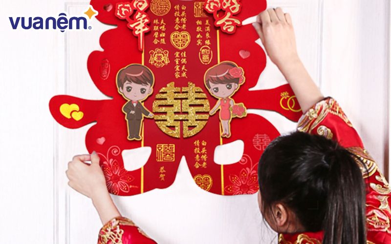 Chữ song hỷ: Nguồn gốc và ý nghĩa của chữ song hỷ