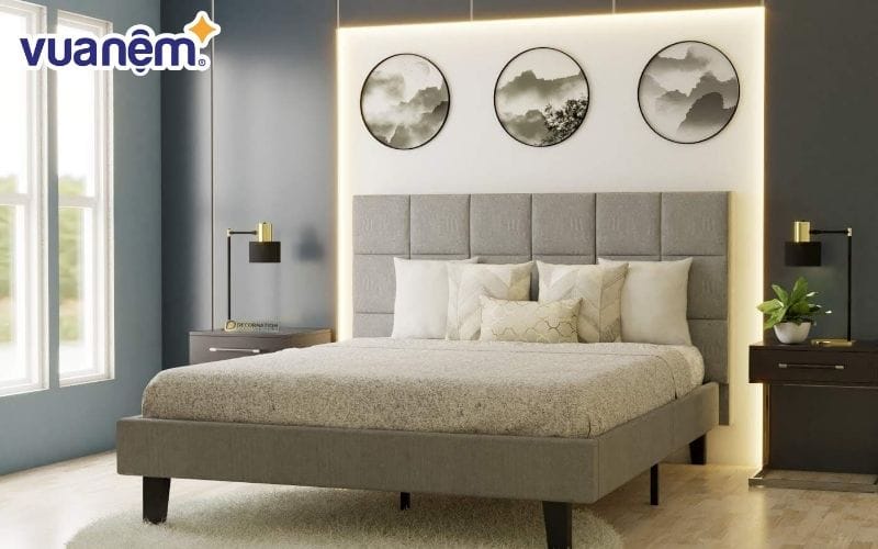 Kiểu giường ngủ đơn giản nhưng vẫn tinh tế