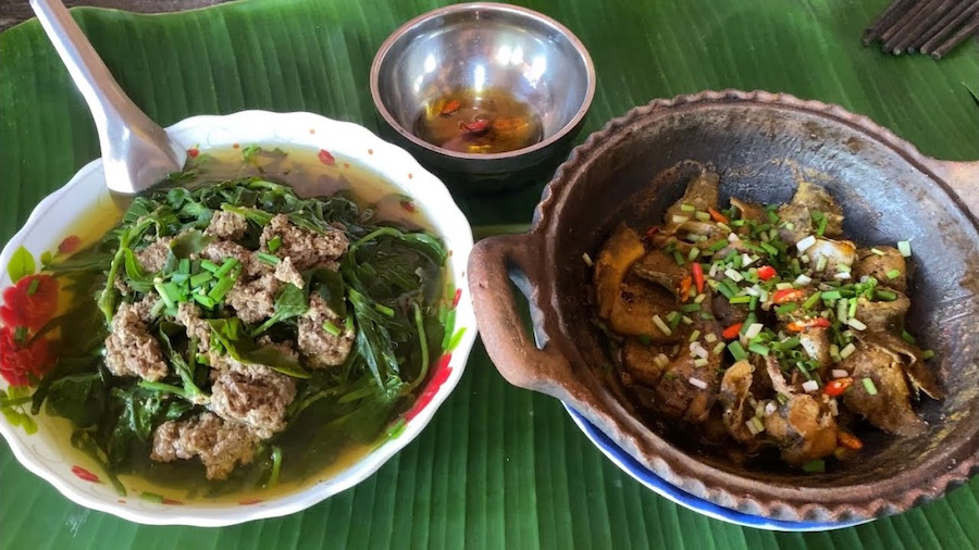 Canh rau dệu rất ngon và giàu dinh dưỡng