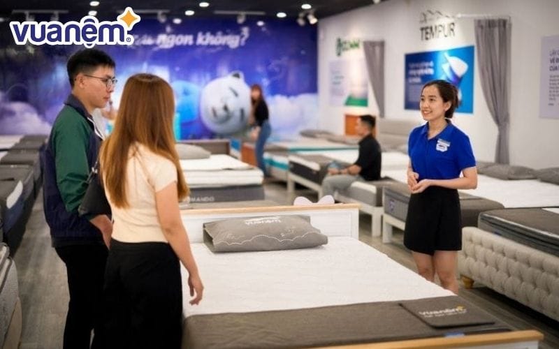 Thời gian bảo hành đệm của mỗi thương hiệu, đơn vị cung cấp sẽ khác nhau