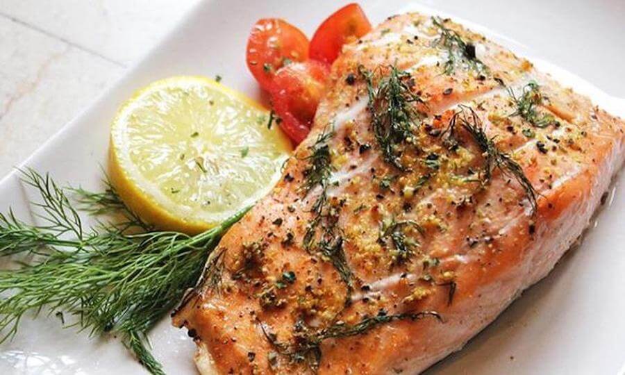 Cá hồi nướng chanh - Món ngon tương hỗ rời cân nặng, chất lượng tốt mang lại mức độ khỏe
