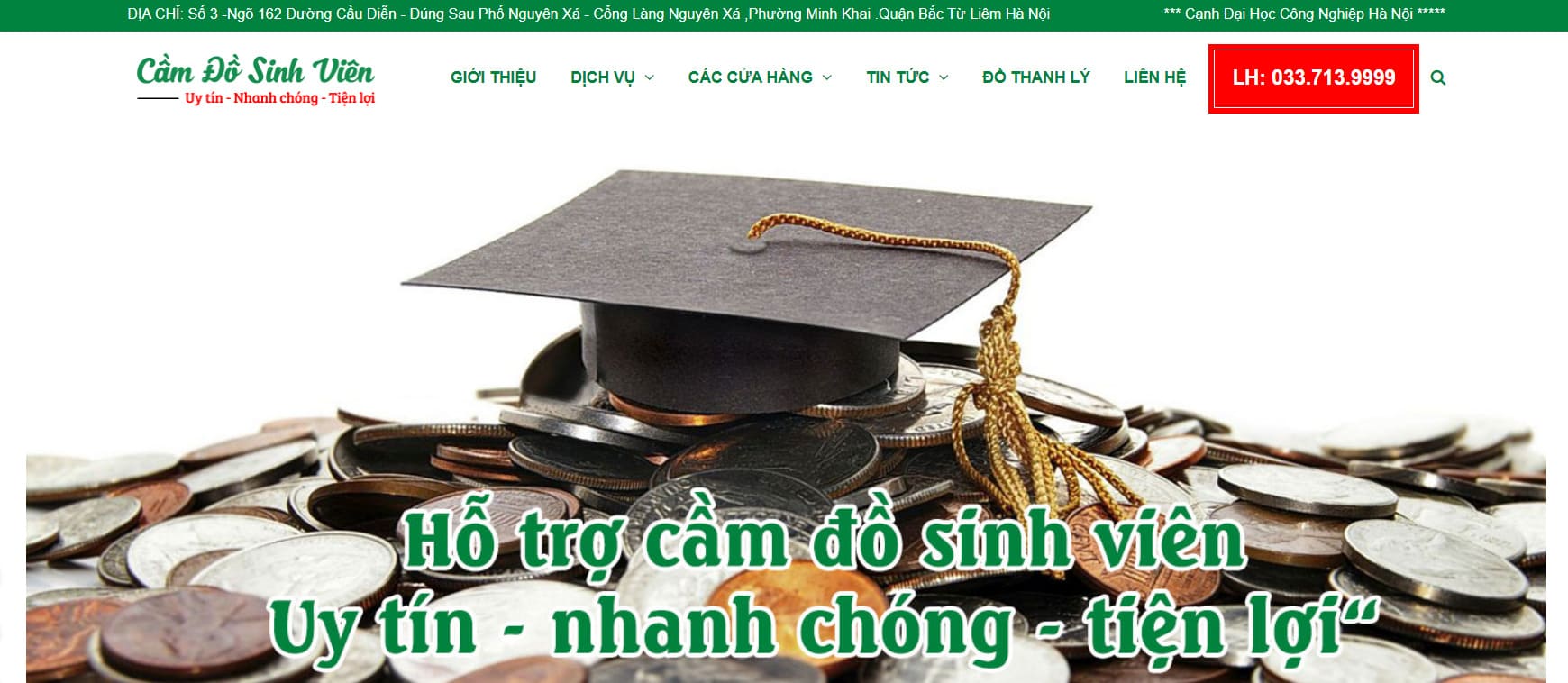 Tiệm cầm đồ Sinh Viên Hà Nội