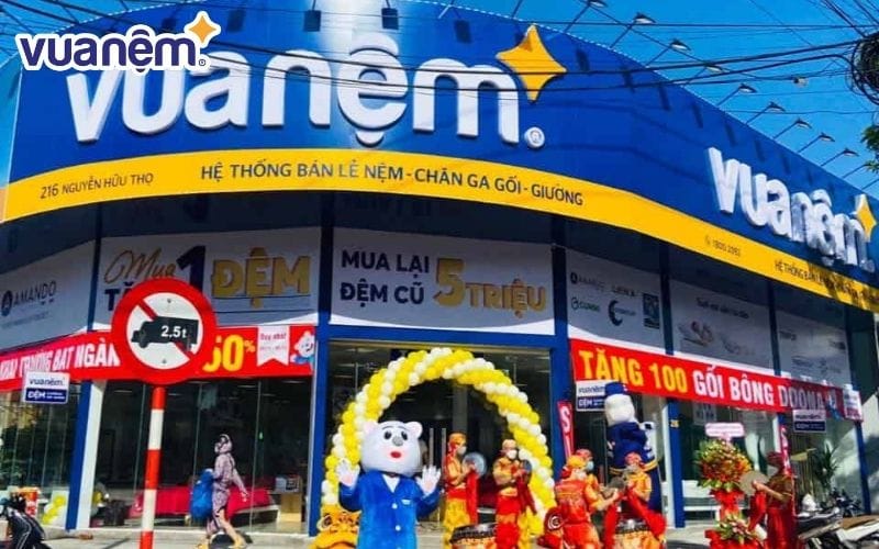 Hệ thống Vua Nệm – Địa chỉ bán giường ngủ Hoàng Mai Hà Nội chất lượng