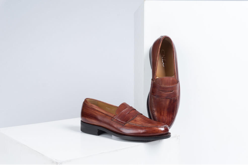 Mẫu giày lười nam cao cấp CNES SHOEMAKER