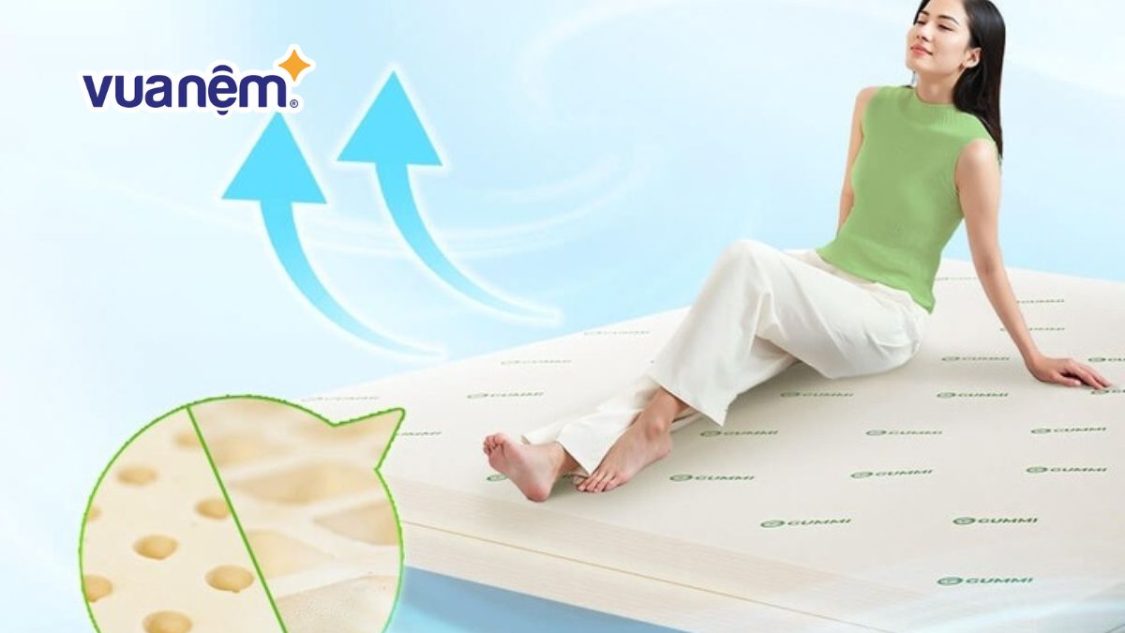 nệm có lỗ thông hơi