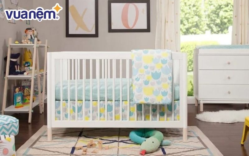 Nệm cao su thiên nhiên an toàn tuyệt đối cho bé