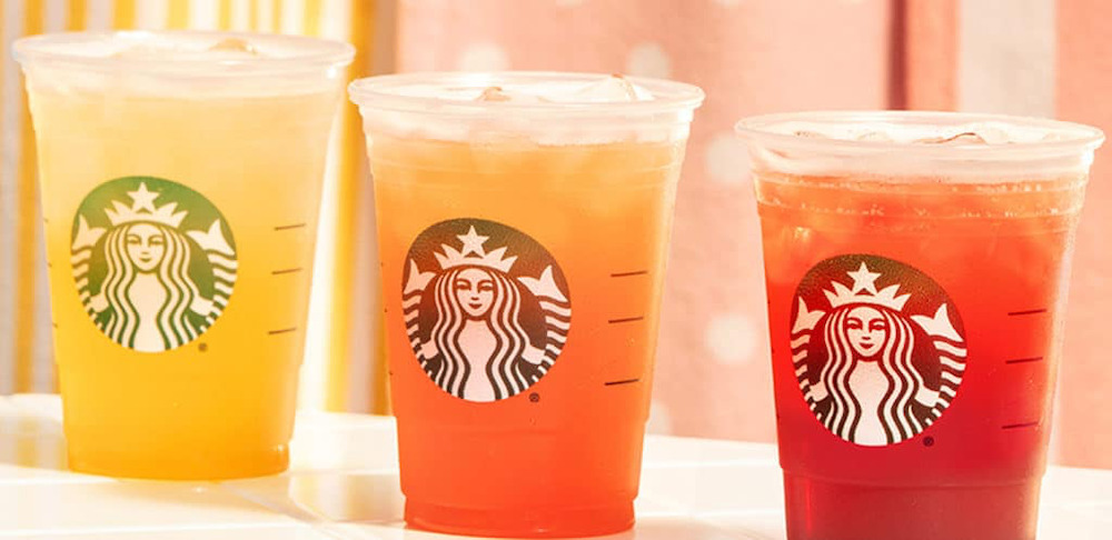 Đồ uống Teavana Teas đến từ thương hiệu starbucks 