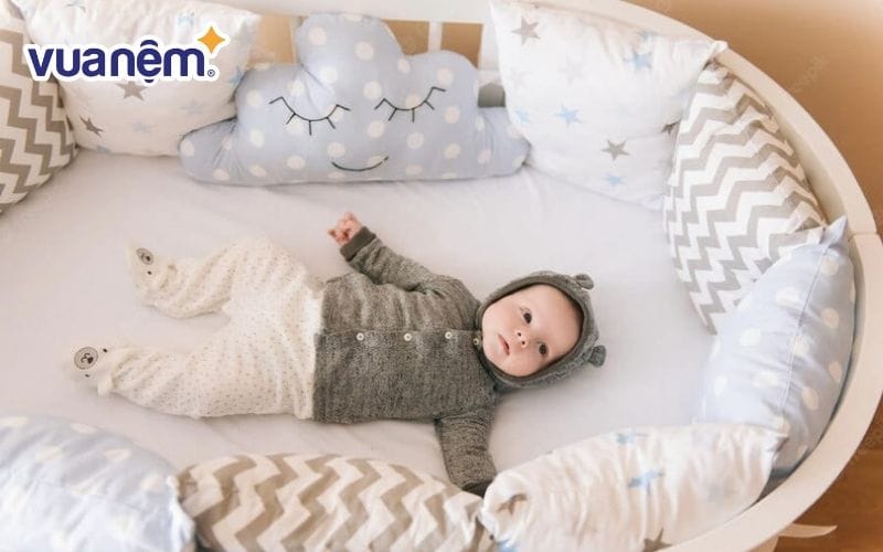 Ưu điểm của dòng đệm tròn cho bé