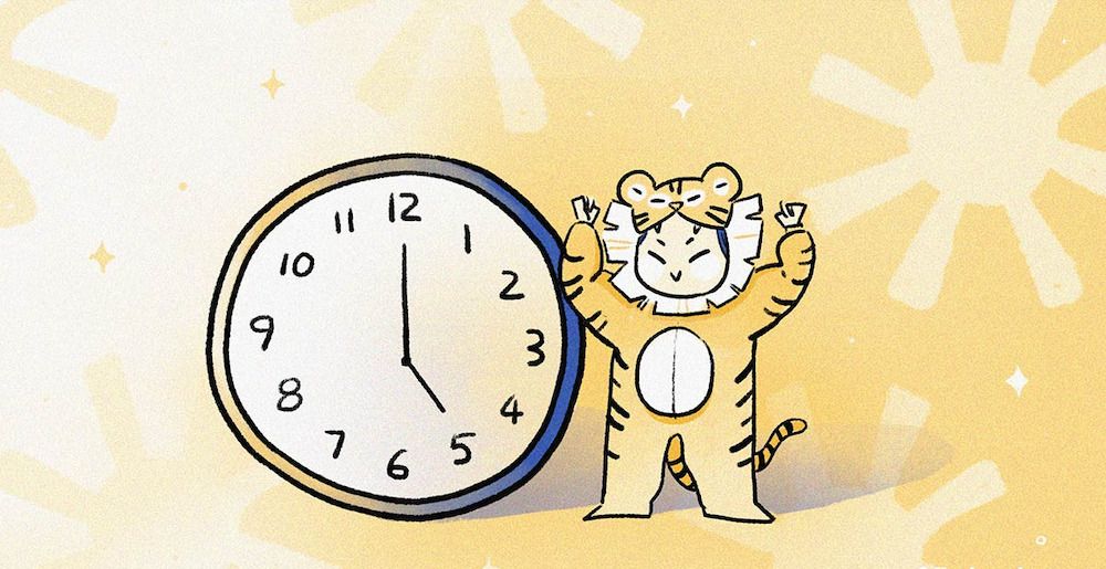 Người có đồng hồ sinh học kiểu sư tử hoạt động năng suất nhất vào buổi sáng
