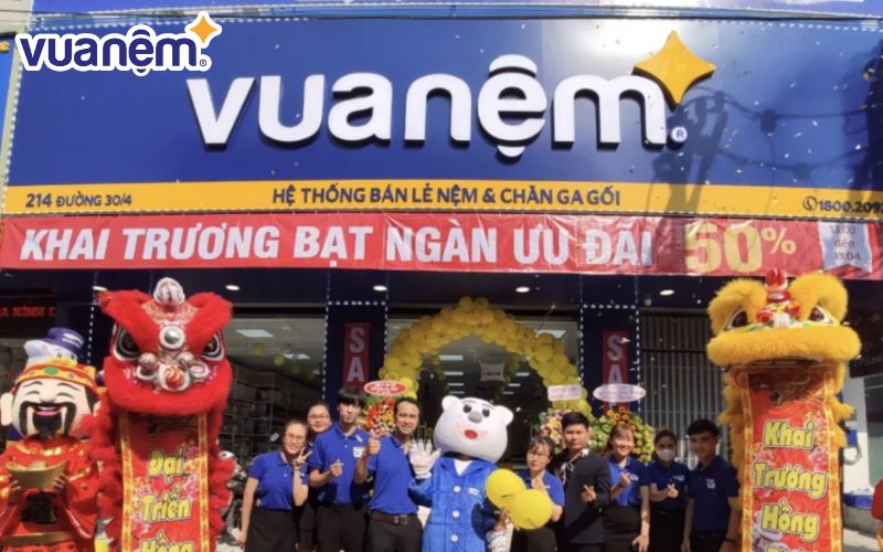 Vua Nệm luôn đồng hành cùng hàng triệu người Việt trong hành trình nâng cao chất lượng giấc ngủ