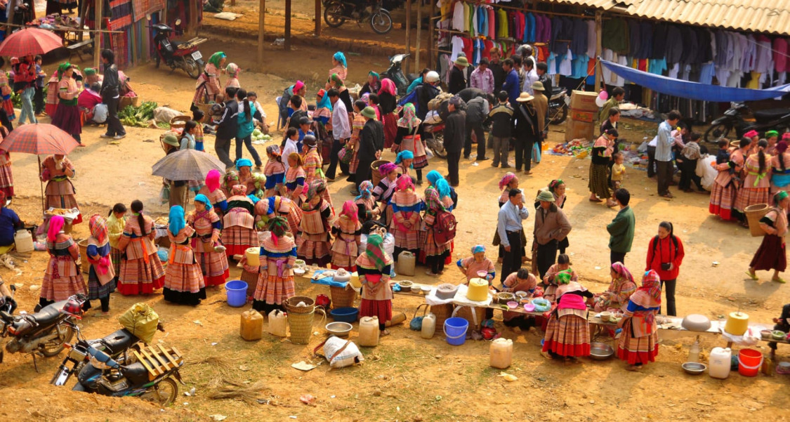 chợ phiên hà giang