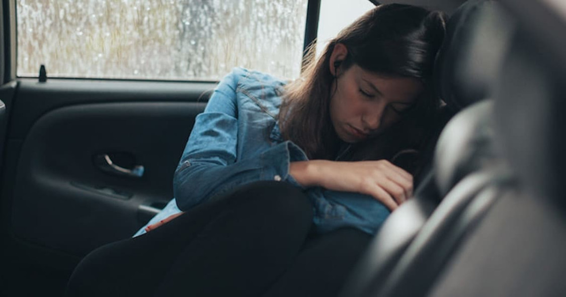 sự rung lắc trên xe gây buồn ngủ