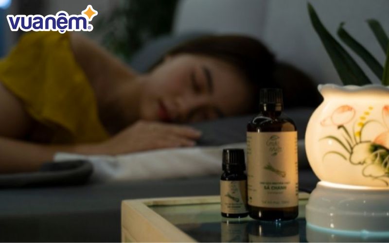Việc tiếp xúc với mùi hương tinh dầu có tác dụng an thần