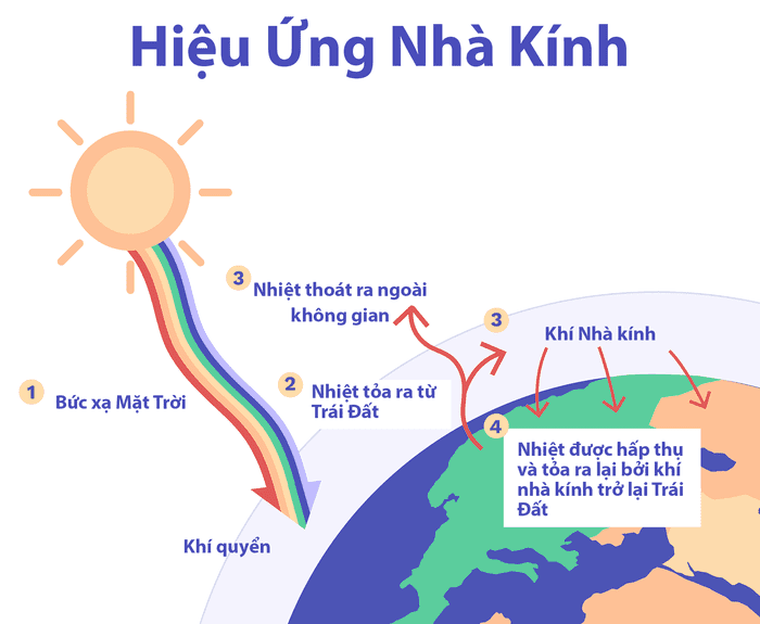 nguyên nhân gây hiệu ứng nhà kính