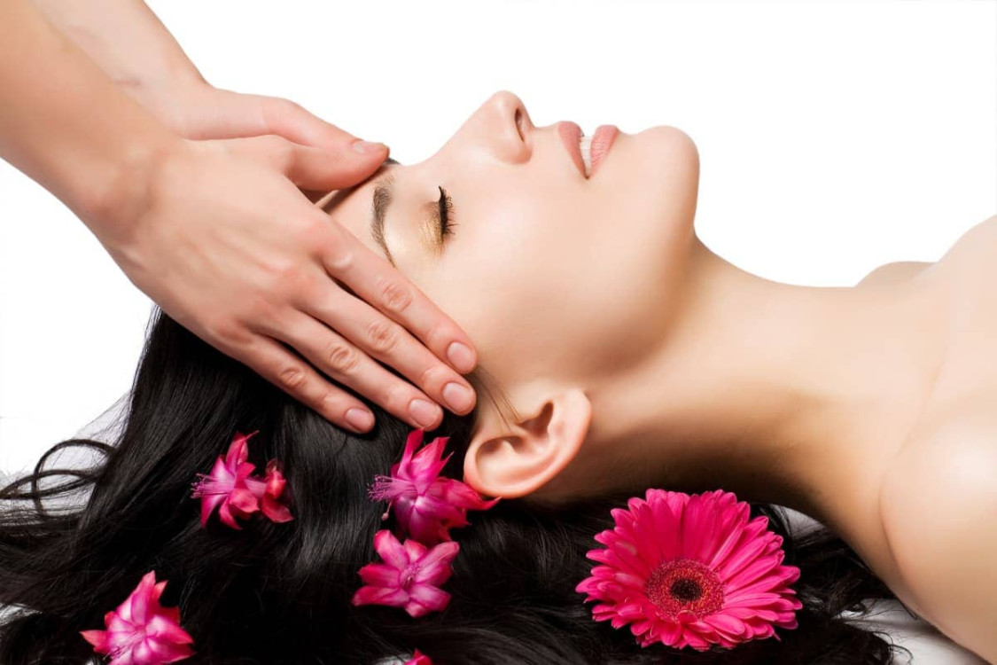 Massage vùng đầu 