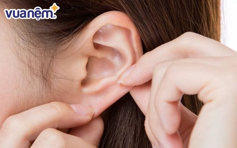 Massage vùng dái tai giúp thúc đẩy sự thư giãn