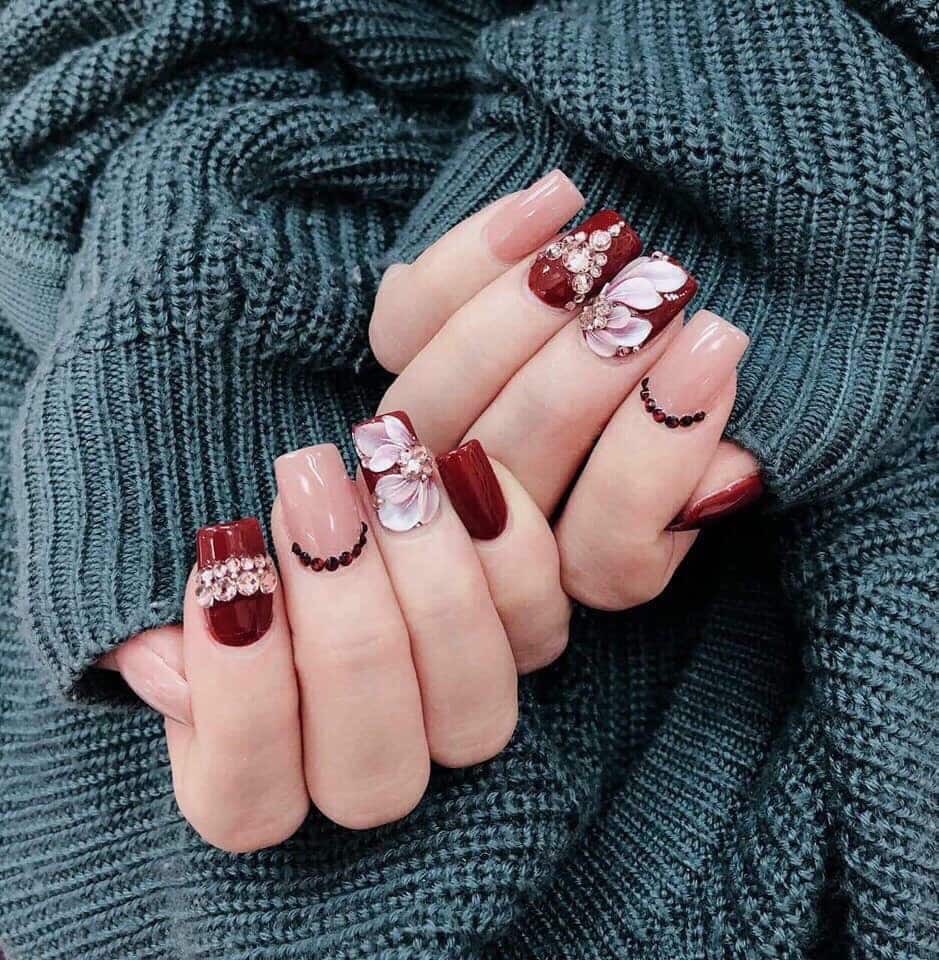 Làm móng Tết đẹp, mẫu nails tết 2020 tại Hồ Chí Minh | Swag nails, Nails,  Eyelashes