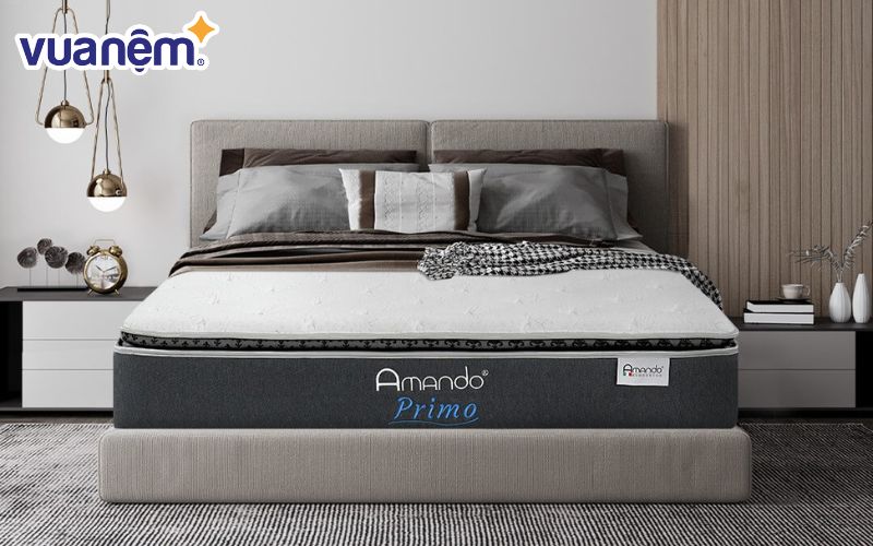 Mẫu nệm lò xo Amando Primo cao cấp dày 31cm