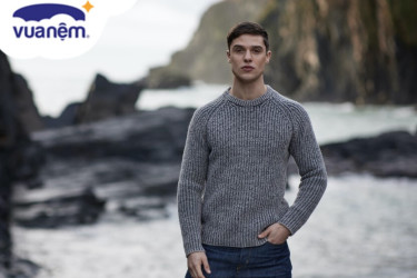 phối đồ với áo sweater nam