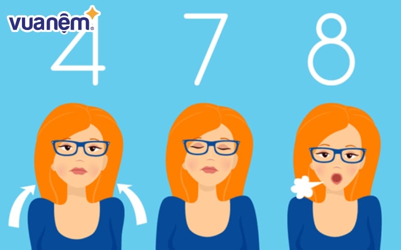 Phương pháp thở 4–7–8 là một kỹ thuật kiểm soát hơi thở trong yoga cổ xưa